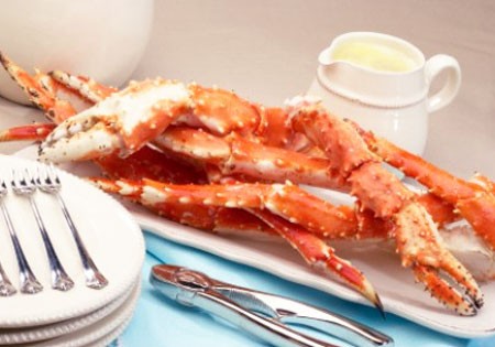 Cooked King Crab Legs